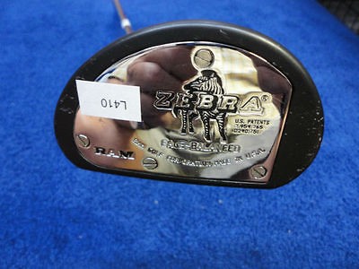 RAM ZEBRA FACE BALANCED PUTTER, 35.5 INCHES, RH (L 410) MAKE OFFER