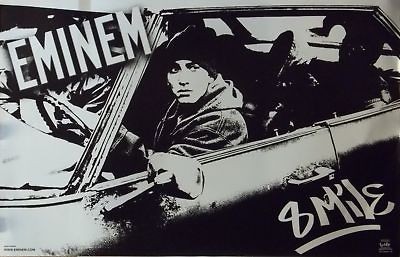 Eminem 23x35 8 Mile Car Poster 2002 Slim Shady