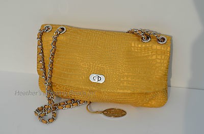 Elie Tahari Emory Shoulder Bag NWT Gold Amulet