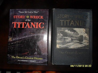 1ST ED 1912 EVERETT TITANIC MARITIME ANTIQUES RARE WHITE STAR LINE TWO 