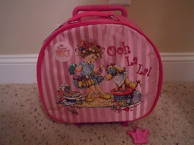 Fancy Nancy rolling suitcase NEW backpack sized luggage