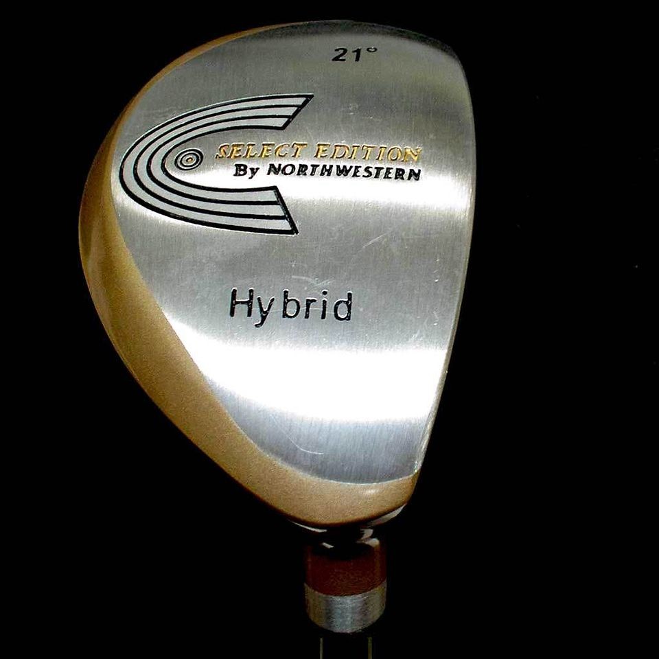 Northwestern Select Edition Mens Right Hand Hand 21* Hybrid Golf Club