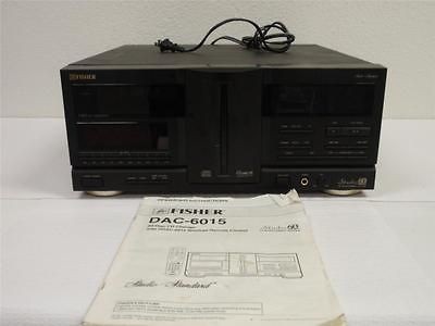 FISHER Studio Standard Studio 60 (60) CD Changer      PARTS OR REPAIR 