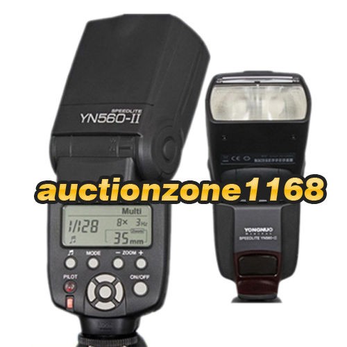 Yongnuo YN560II II Flash Speedlite LCD Screen For Canon 650D 5D Mark 