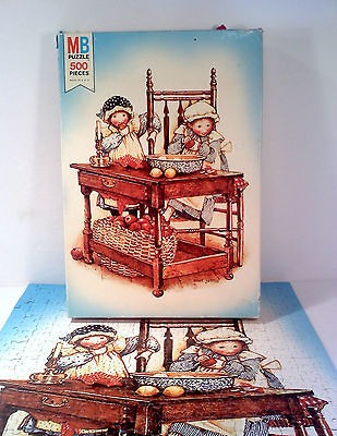 Vintage Holly Hobbie 500 piece Puzzle, COMPLETE