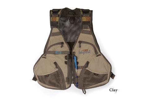 NEW FISHPOND FLINT HILLS VEST, CLAY