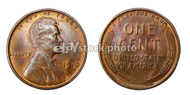 1910, Lincoln Cent