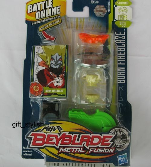 New Beyblade Metal Fusion BURN FIREBLAZE BB59 135MS WQ70