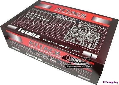 Futaba AM 4 Ch ATTACK 4VWD R/C for 1/14 Tractor Truck New