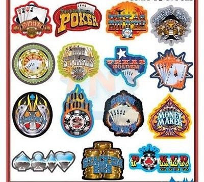   BULK NO LIMIT TEXAS HOLD EM STICKERS DECALS * 300 PCS * POKER GAMBLE