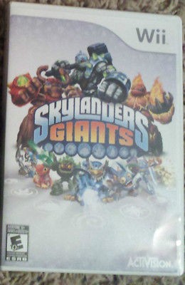 SKYLANDERS GIANTS BRAND NEW **WII GAME** INCLU. COLLECTOR POSTER 