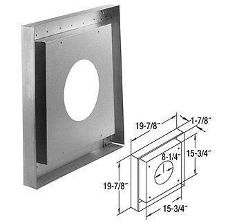 Direct Vent 45 Deg Dbl Wall Elbow & Vinyl Siding Standoff FMI S 58 