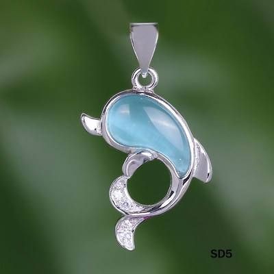   gift One Box double dolphin pendant Wish Pearl Necklace gift set 3622