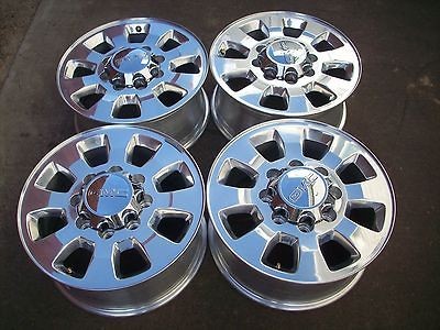 18 GMC DENALI 2500 HD SIERRA POLISHED FACTORY WHEELS RIMS 2011 2012 