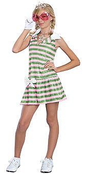 Sharpay Golf Dress Costume Child 8 10 NIP