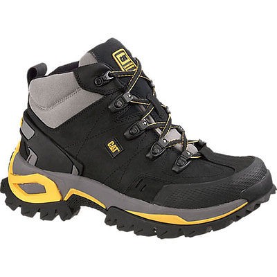 Caterpillar Interface Hi Steel Toe Hiker   Mens Work Boot   Black