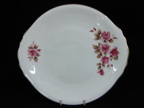 ERIN OF SHAMROCKS ARKLOW PINK FLOWER FLORAL & CLOVER STONEWARE 10 