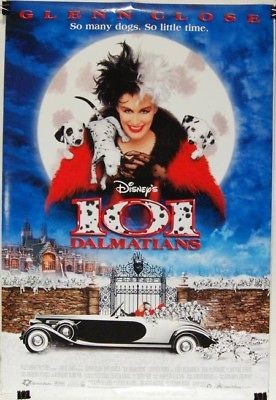 101 Dalmatians poster in Entertainment Memorabilia