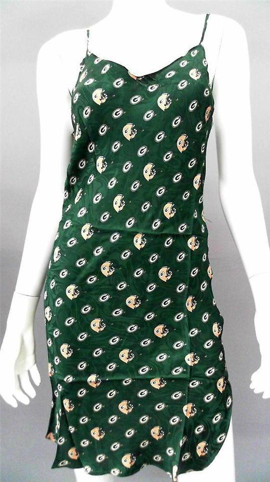   Bay Packers Misses S Graphic Nightie Gold Intimates Sleepwear Designer