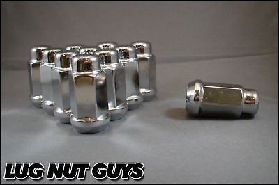 LUG NUTS LONG BULGE ACORN 14x2.0 XL CHROME 32 PIECES