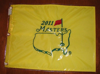 2011 Augusta National Masters Golf Pin Flag