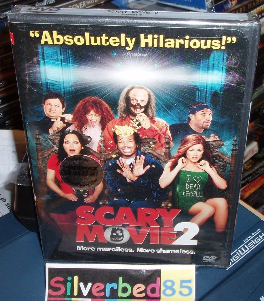 Dvd SCARY MOVIE 2 Rare OOP Keenen Ivory Wayans Film Tori Spelling Anna 