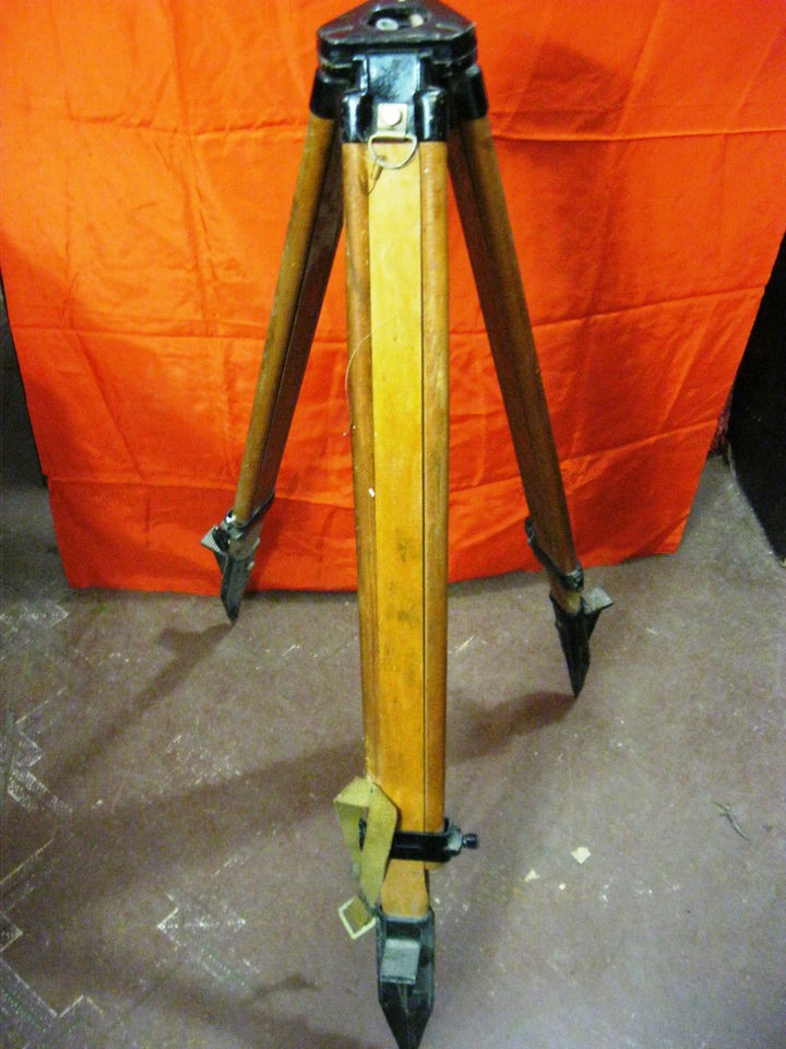 Sovet old wooden tripod transit steampunk SR Y20 1986