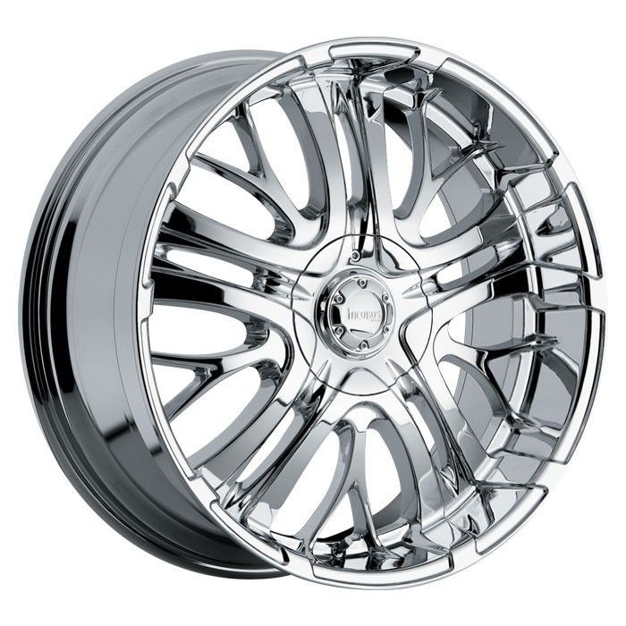22 inch Incubus paranormal chrome wheel rim 5x115 Challenger Charger 