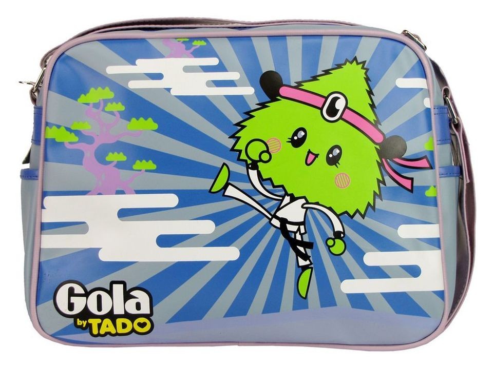 Gola By Tado Judo Redford Messenger Record Bag Retro Heather Lilic 