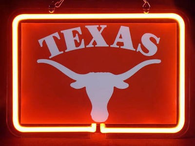 Neon 229 TEXAS Longhorns Neon Light Sign Open