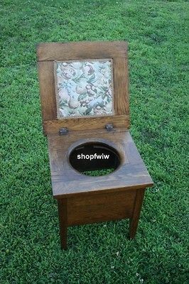 antique oak commode in Furniture