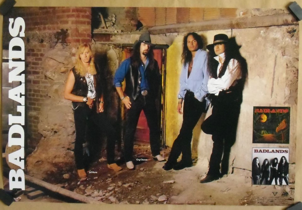   original 1991 promo poster for Voodoo Highway on Atlantic records