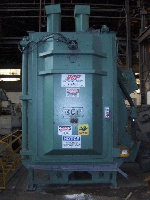 Wheelabrator Spinner Hanger Blast Machine Model 42X72 S/N 1686 Year 