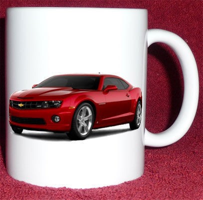 Car Print Coffee Mug of CHEVY CAMARO SS (2009)