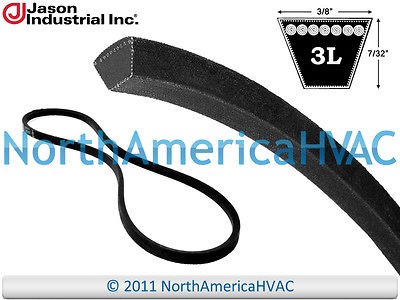 NEW VBelt FHP V Belt 3L 3L170 Industrial Grade 3/8 x 17 HVAC Lawn 