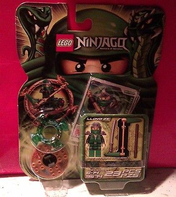 Lego Ninjago Lloyd ZX Green Ninja Spinner   New