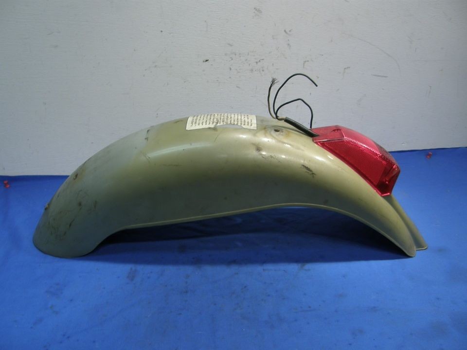 Preston Petty Rear Fender W/Tail Light MX Racing D66