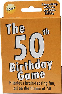   party ideas A fascinating and fun icebreaker 50th BIRTHDAY GAME