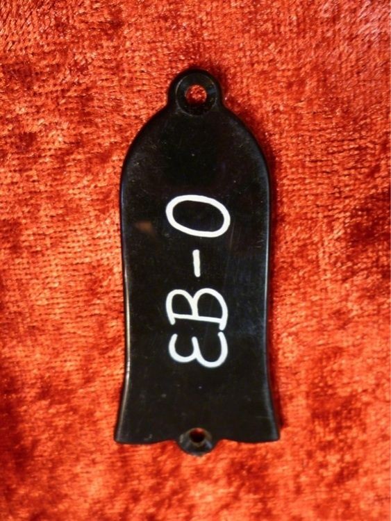 GIBSON EB 0 ORIGINAL 70S NOS 1 PLY TRUSS ROD COVER