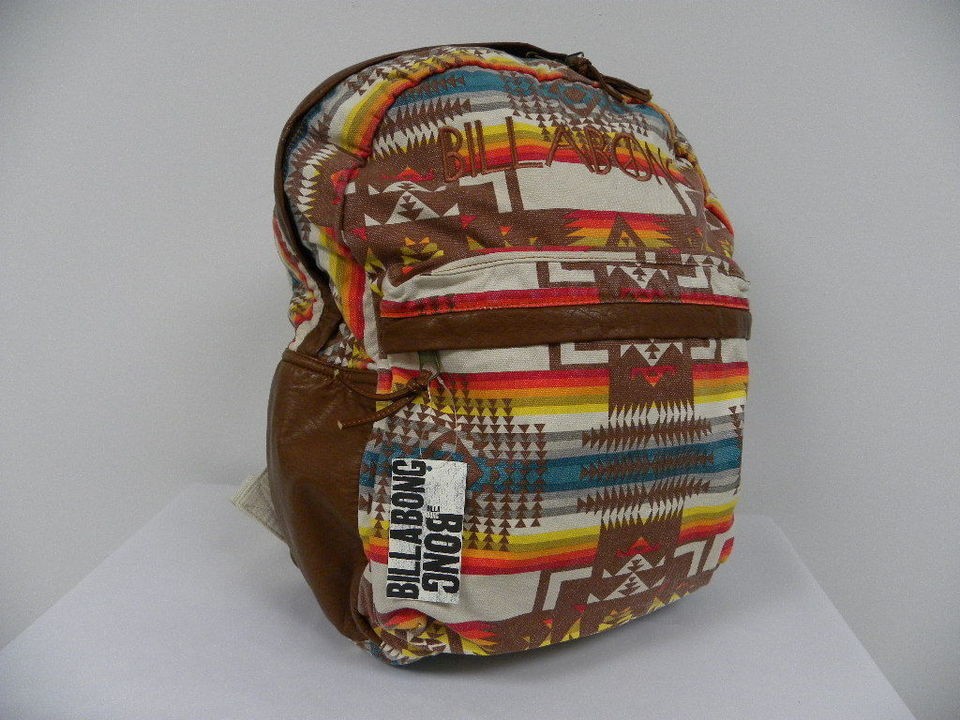 Billabong Women Art History Redwood Backpacks Bags Surf Skate