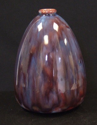 Mintons Hollins Sang de Boeuf Art Pottery Vase