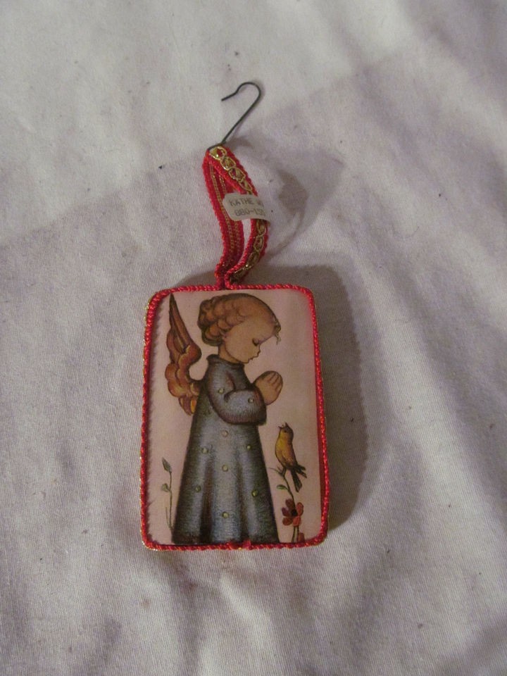 Vintage Angel Christmas Ornament Kathe Wohlfahrt