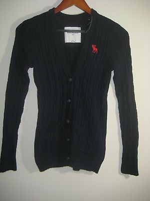 2012 Winter NWT Abercrombie Kids Girls by Hollister Sweater Cardigan 