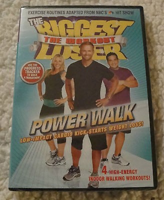 DVD Biggest Loser Power Walk, Bob Harper, Tara & Sione   NEW