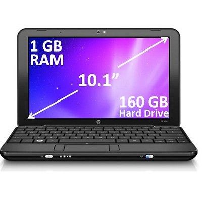   HP Mini 110 3098NR Windows 7 Netbook w 1GB RAM, 1.66 Ghz, 160 GB HDD