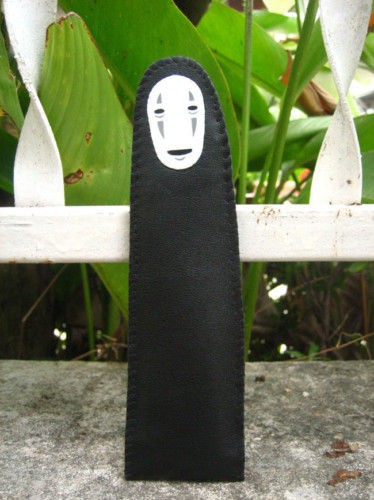 Spirited Away NO FACE pen pencil Leatherette bag case