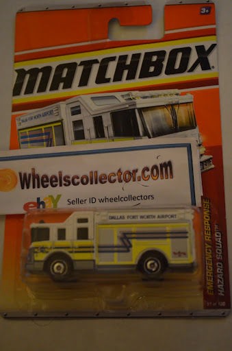 Hazard Squad WHITE/YELLOW * Matchbox 2011 * 51/100 Emergency