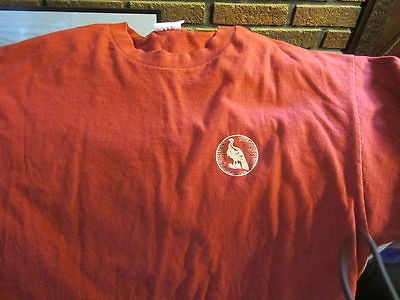 WILD TURKEY Kentucky Bourbon Logo Maroon T Shirt Large