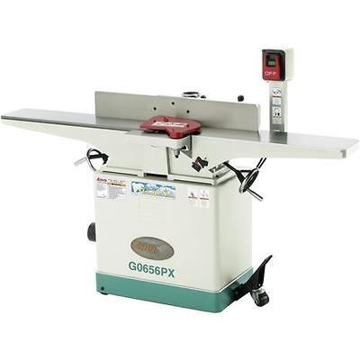 G0656PX 8 Jointer w/ Spiral Cutterhead & Mobile Base