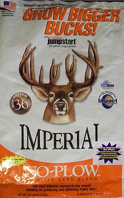 lb Whitetail IMPERIAL NO PLOW Seeds Deer Food Plot